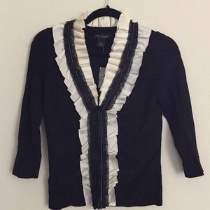 NWT Frill and lace cardigan